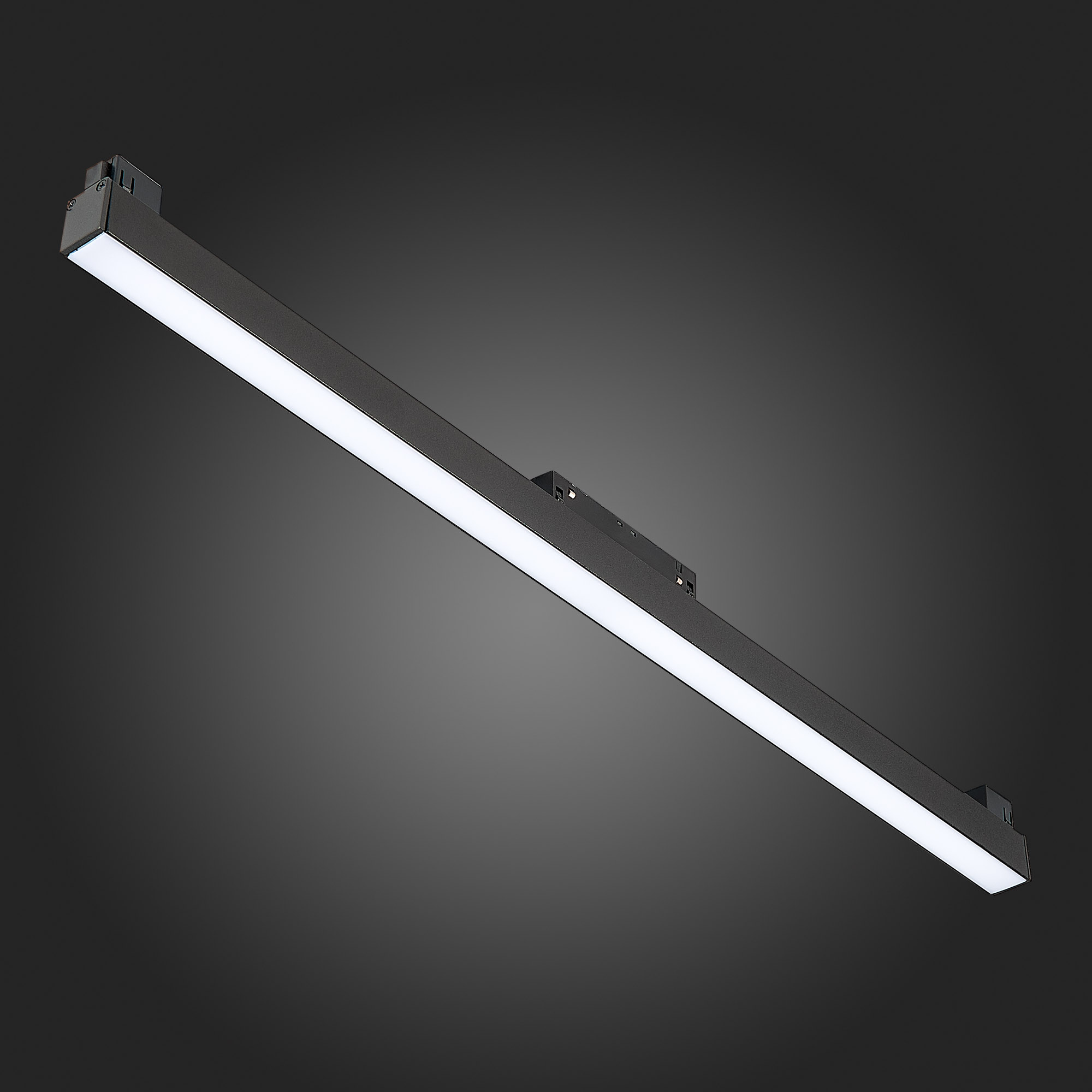 ST360.436.18PWM4 Магнитный трековый светильник Черный LED 1*18W 3000K 1 300Lm Ra>90 120 IP20 L606xW2 SKYLINE 48
