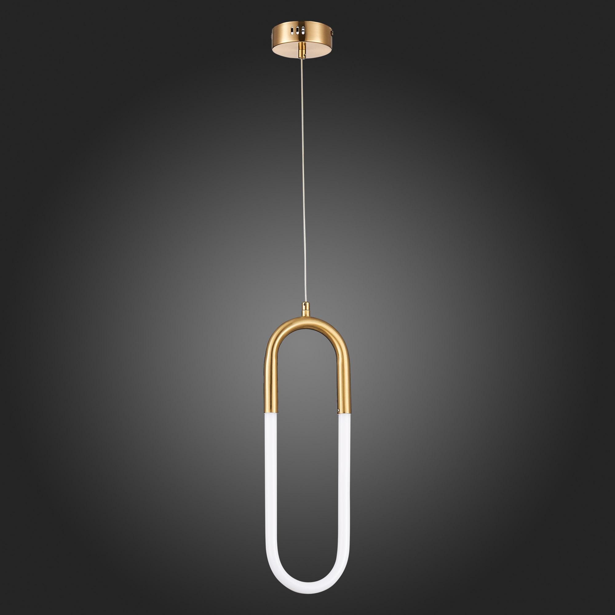SL1579.303.01 Подвес ST-Luce Латунь/Латунь, Белый LED 1*14W 3000K MOFISTO