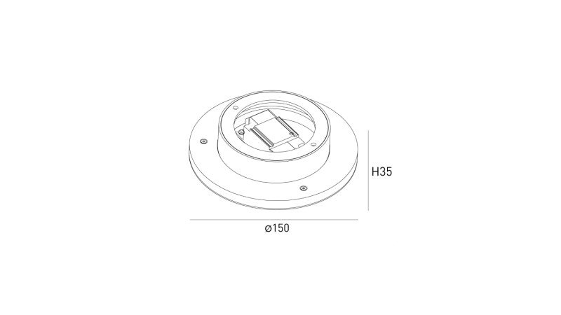 Бра DesignLed ML-R150-WH-WW