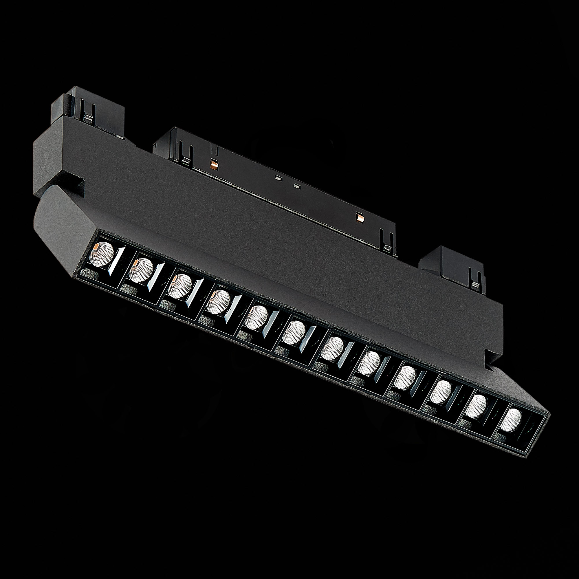 ST364.436.12 Магнитный трековый светильник Черный LED 1*12W 3000K 1 009Lm Ra>90 36° IP20 L219xW22xH1 SKYLINE 48