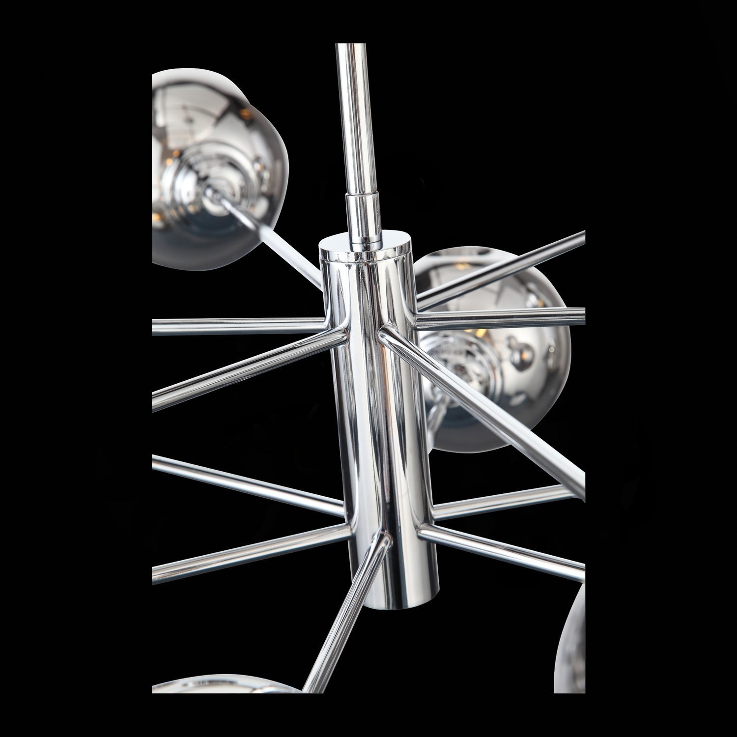 SL1500.103.12 Светильник потолочный ST-Luce Хром/Дымчатый E14 12*40W FOVIA