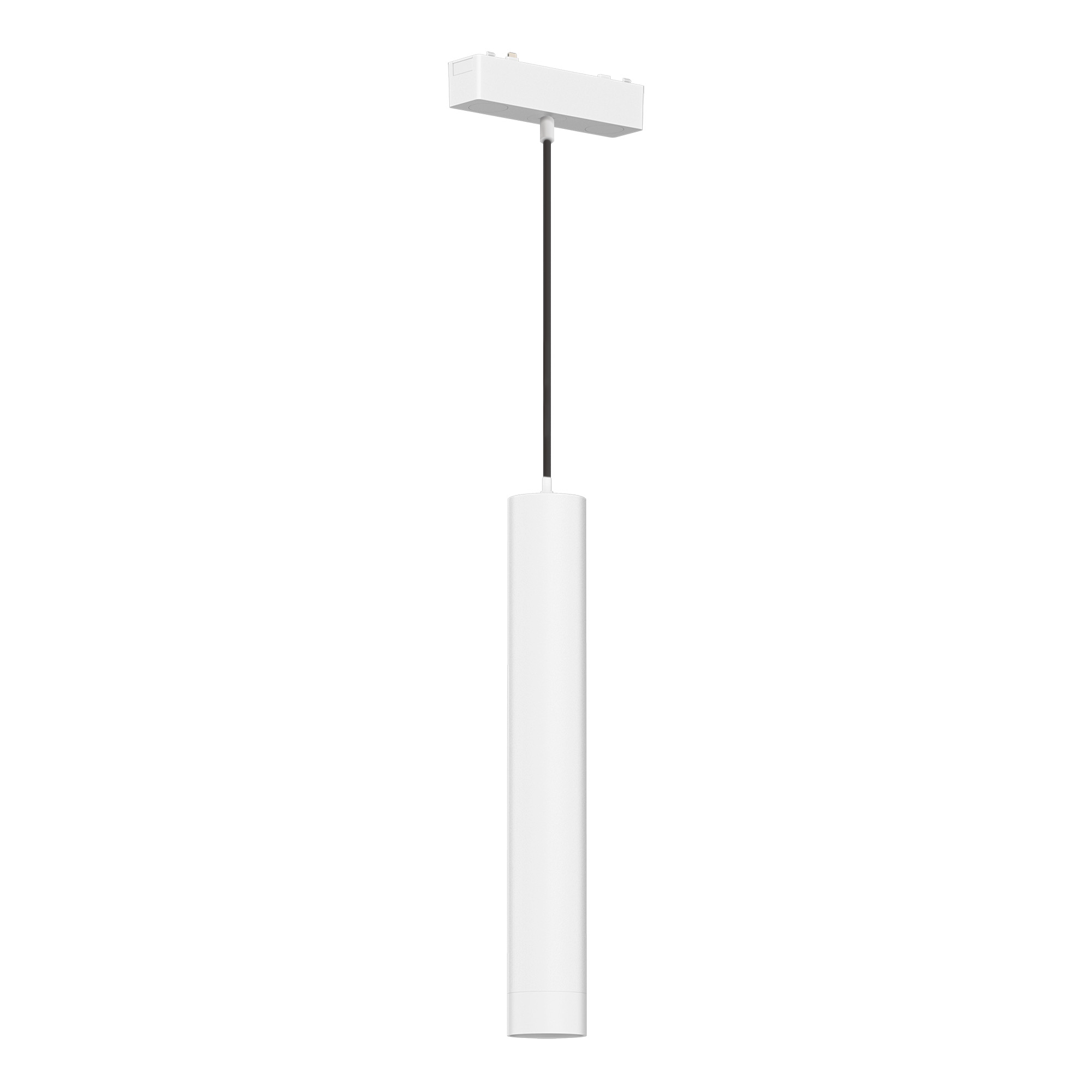 ST680.533.07 Магнитный трековый светильник Белый LED 1*7W 3000K 430Lm Ra>90 36° IP20 D30xH300 48V SKYFLAT