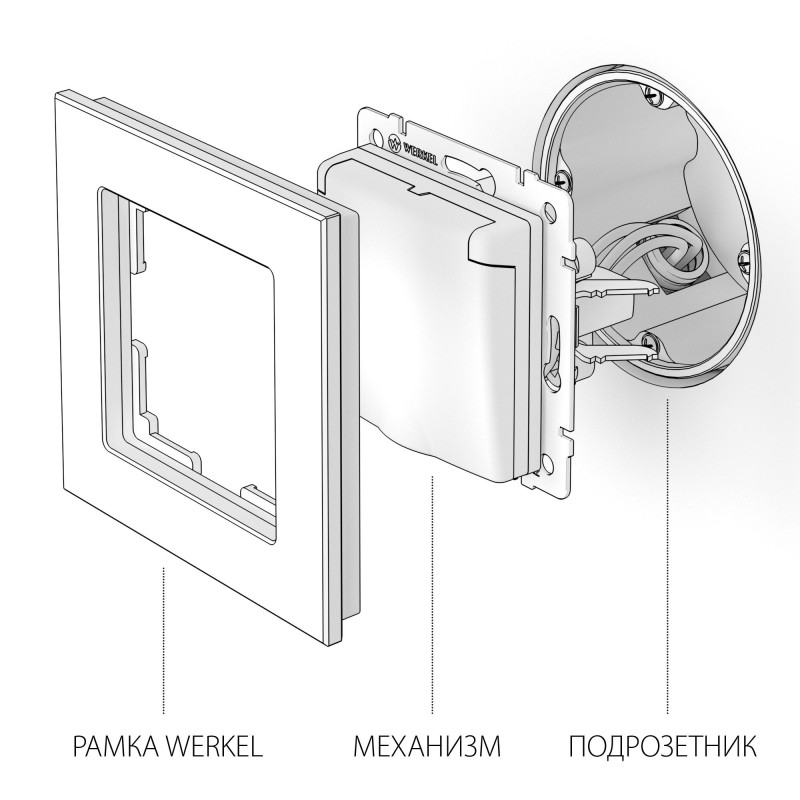 Розетка Werkel W1171206