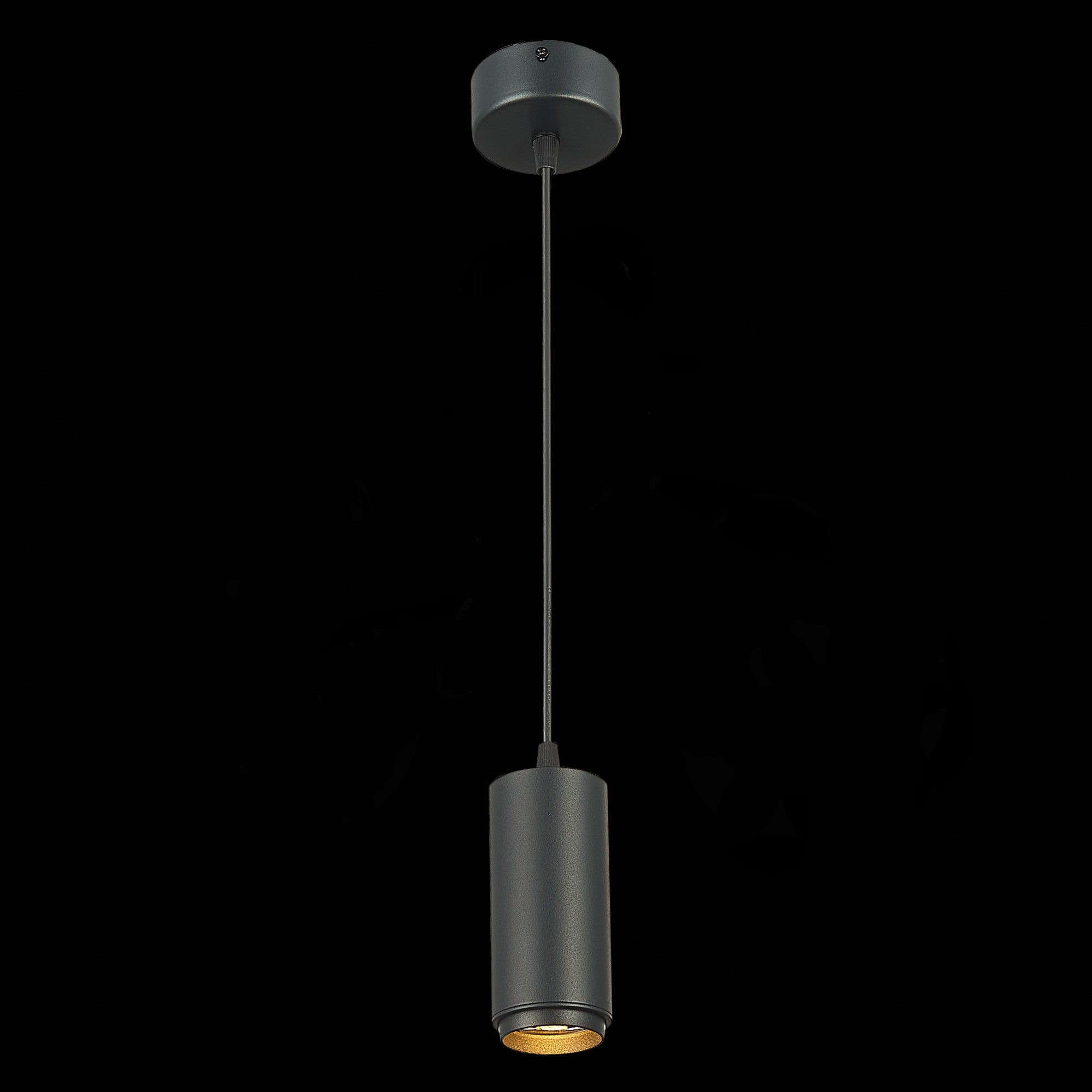 ST600.433.10 Светильник подвесной Zoom Черный LED 1*10W 3000K 1 000Lm Ra>80 15-60° IP20 D59xH130 170 Подвесные светильники