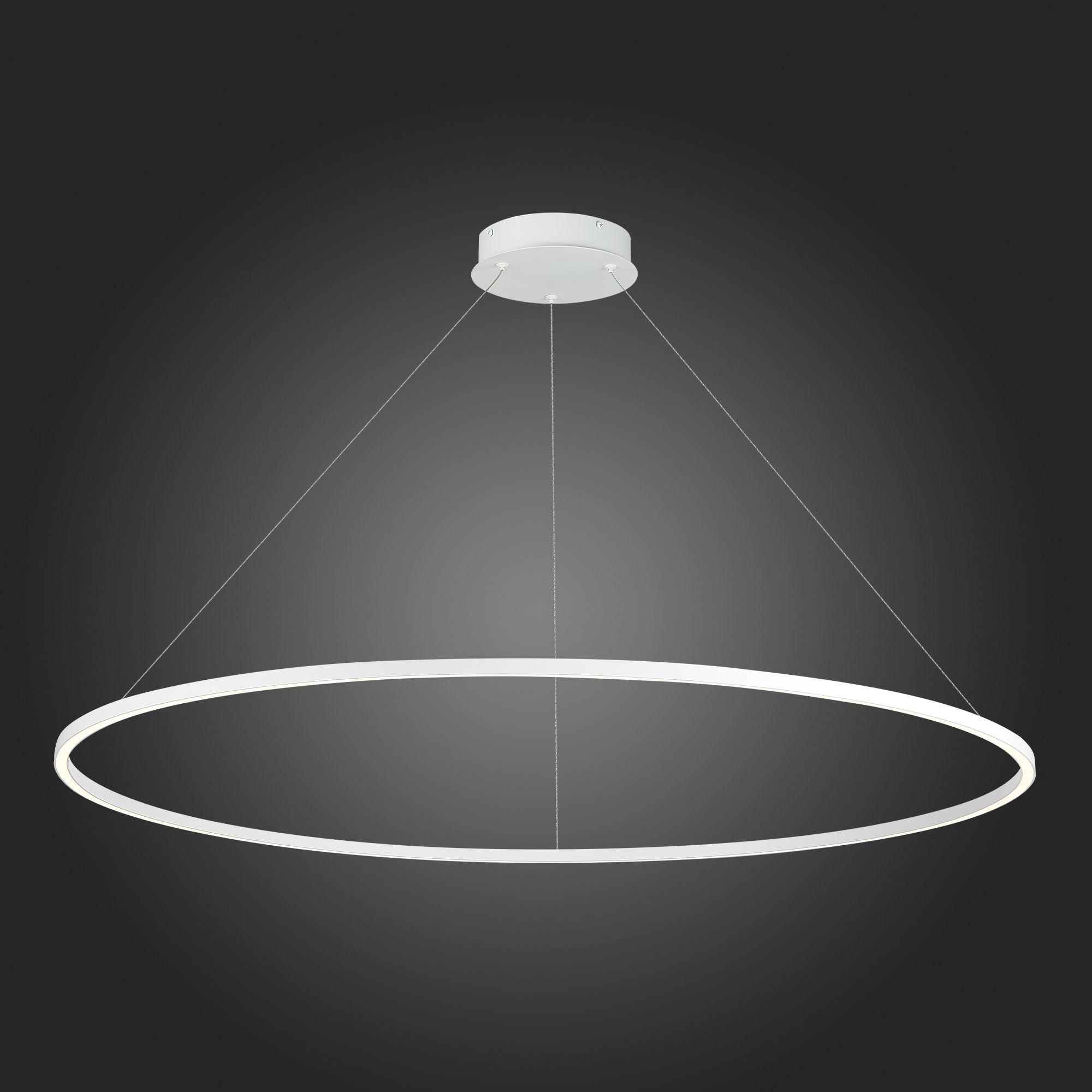 ST605.503.72 Cветильник подвесной SMART ST-Luce Белый/Белый LED 1*72W 2800-6500K AURA