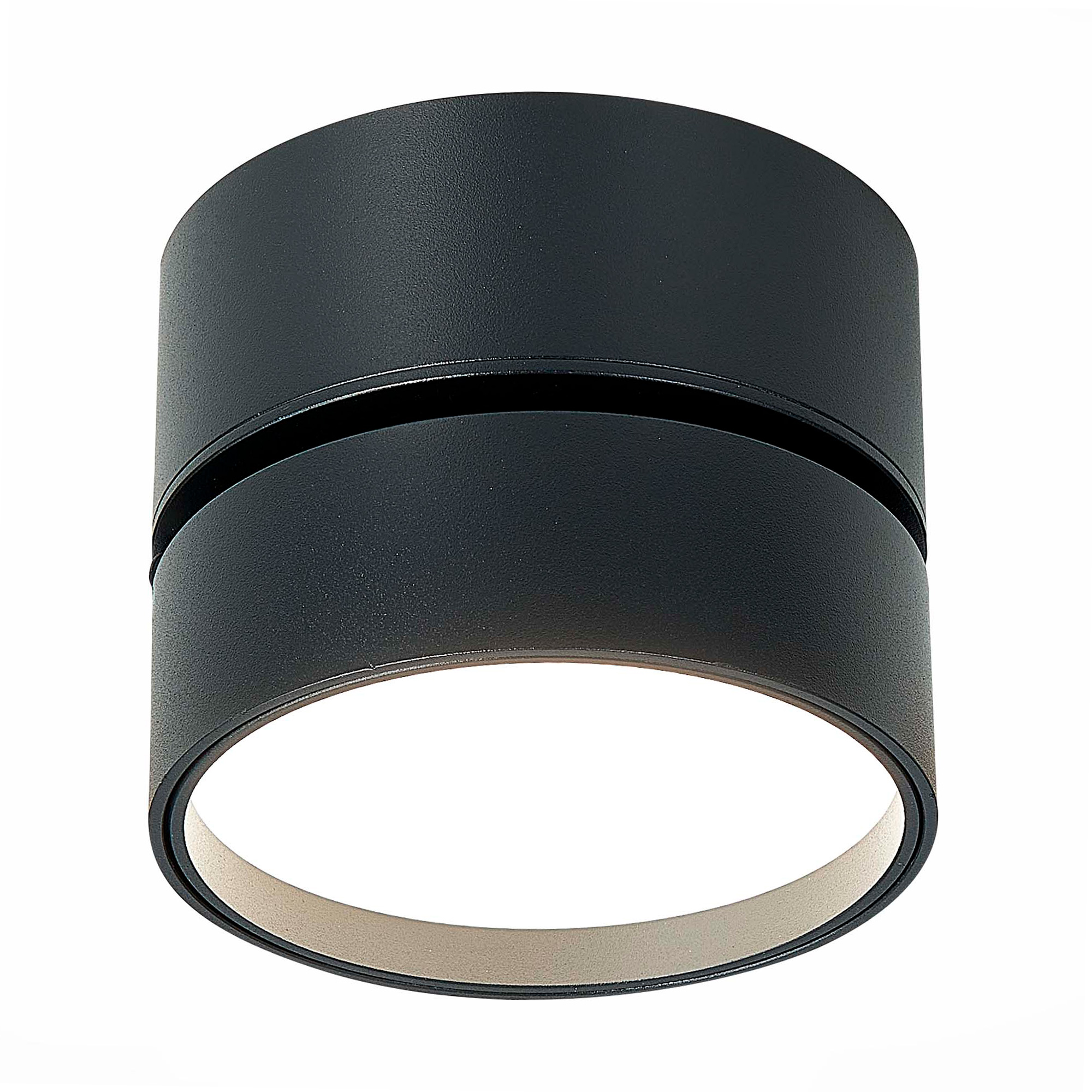 ST651.442.14 Светильник потолочный поворотный Черный LED 1*14W 4000K 1 100Lm Ra>90 120° IP20 D105xH8 Накладные светильники