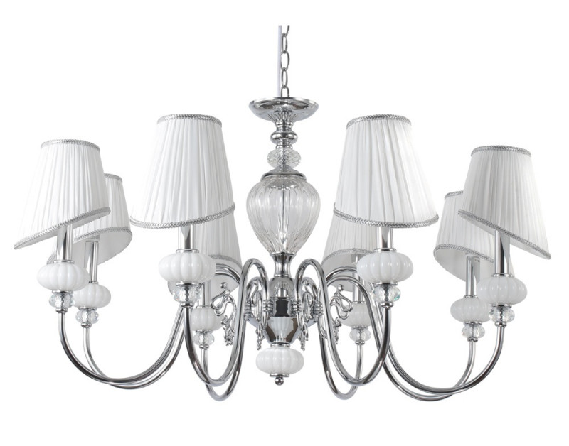 Подвесная люстра Crystal Lux ALMA WHITE SP-PL8