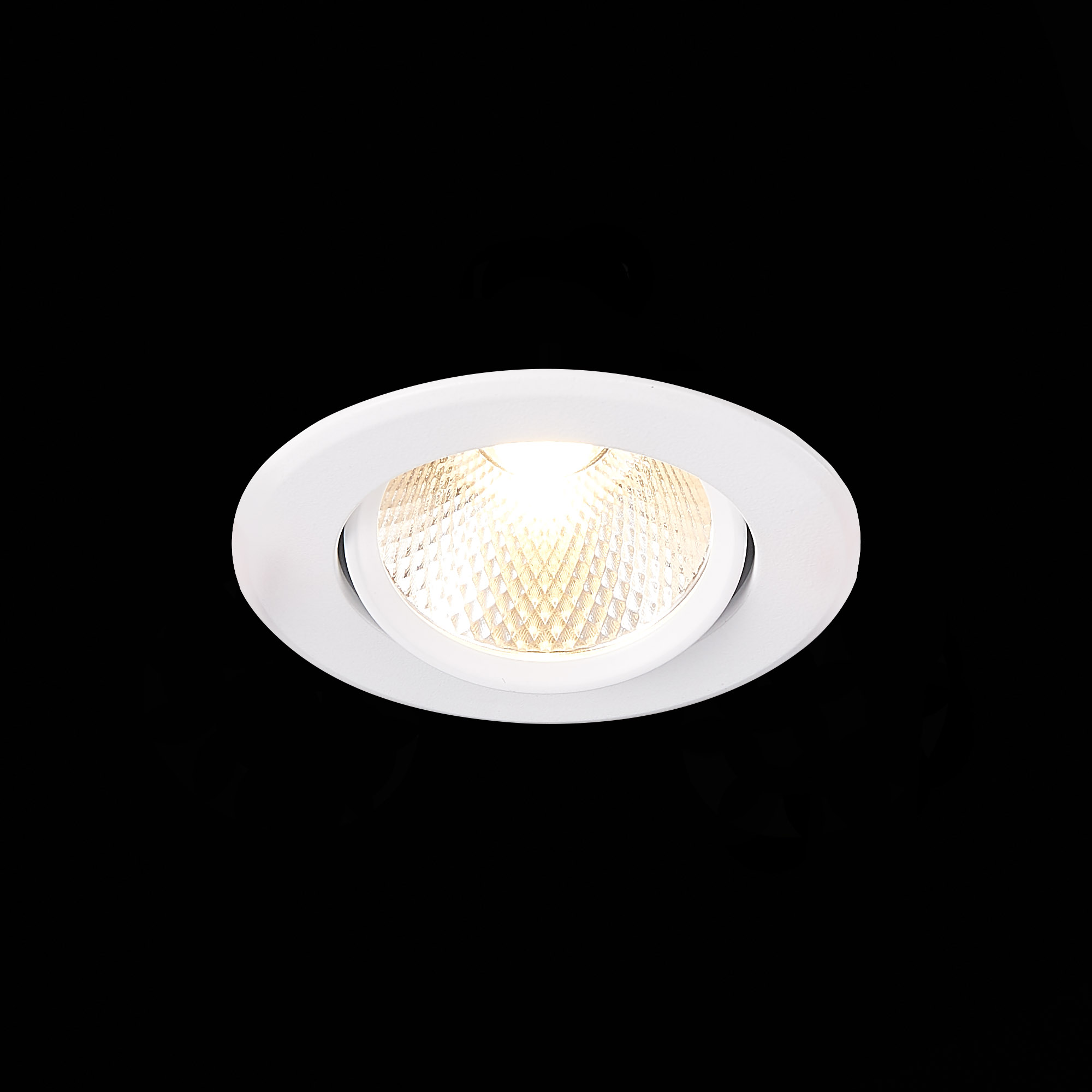 ST211.548.08.36 Св-к встр. Белый LED 1*8W 4000K 640Lm Ra80 36° IP20 D86xH50 220-240V Встраиваемые светильники
