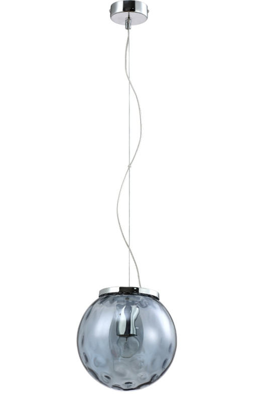 Подвесной светильник Crystal Lux MAYO SP1 D200 CHROME/BLUE