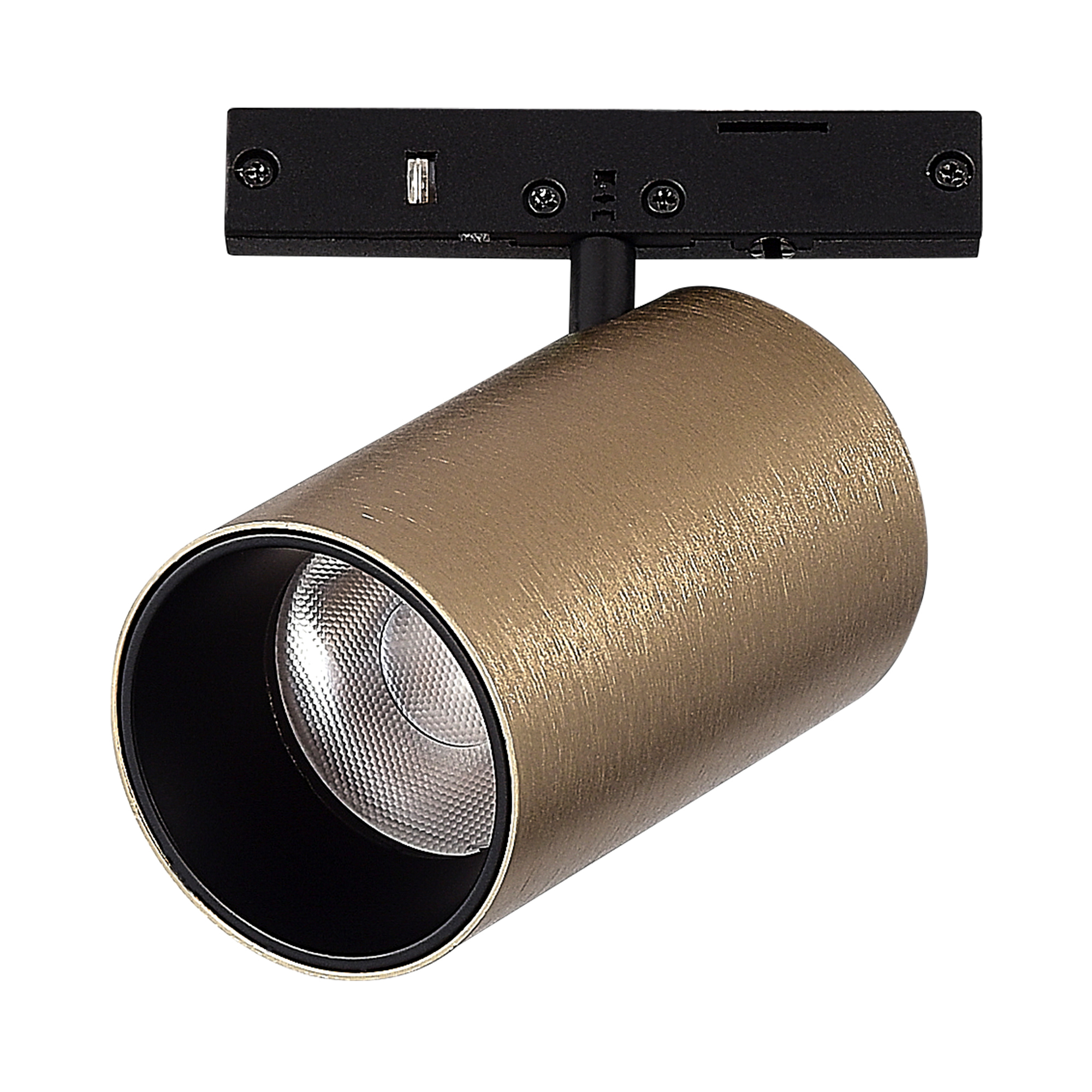 ST671.346.05 Магнитный трековый светильник Латунь LED 1*5W 4000K 340Lm Ra>90 36° IP20 D35xH58 24V SUPER5