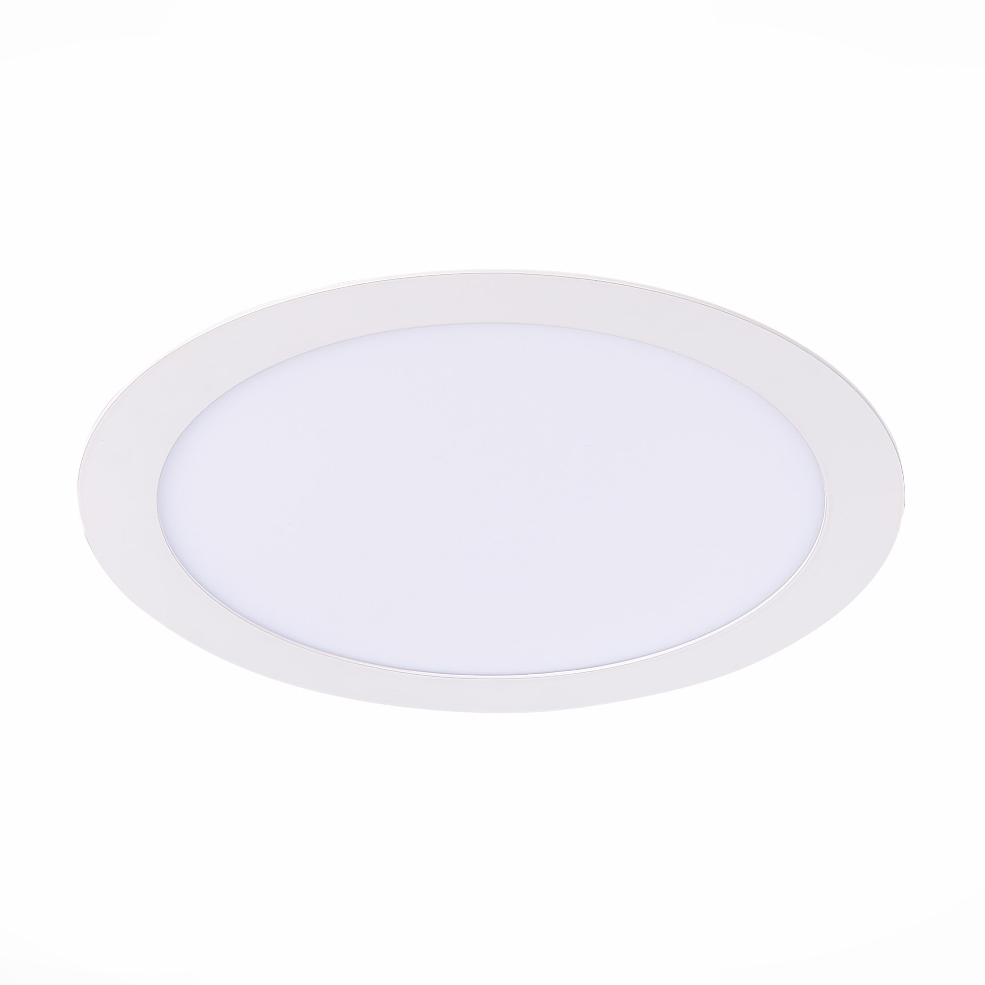 ST209.548.18 Св-к встр. Белый LED 1*18W 4000K 1 350Lm Ra80 110° IP20 D225xH8 90-265V Встраиваемые светильники