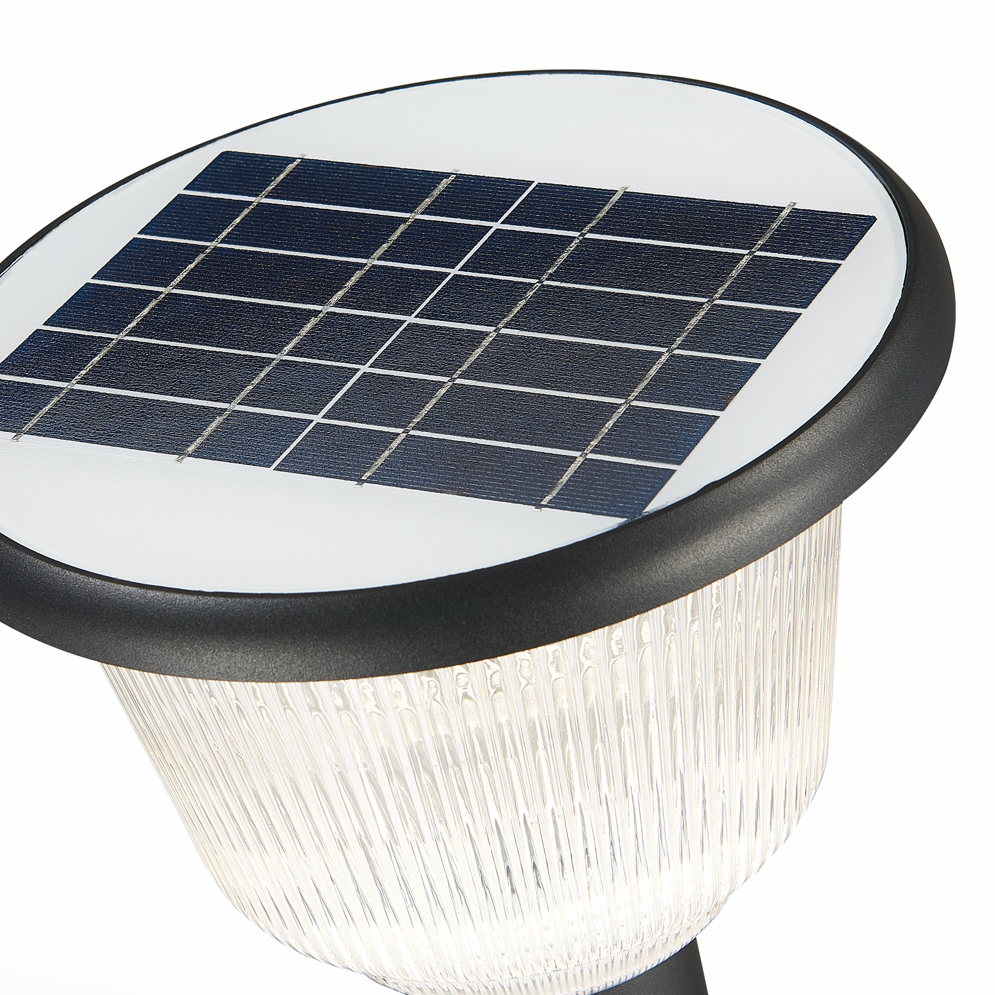SL9502.405.01 Светильник уличный наземный ST-Luce Черный/Черный, Прозрачный LED 1*2W 3000-6000K SOLARIS