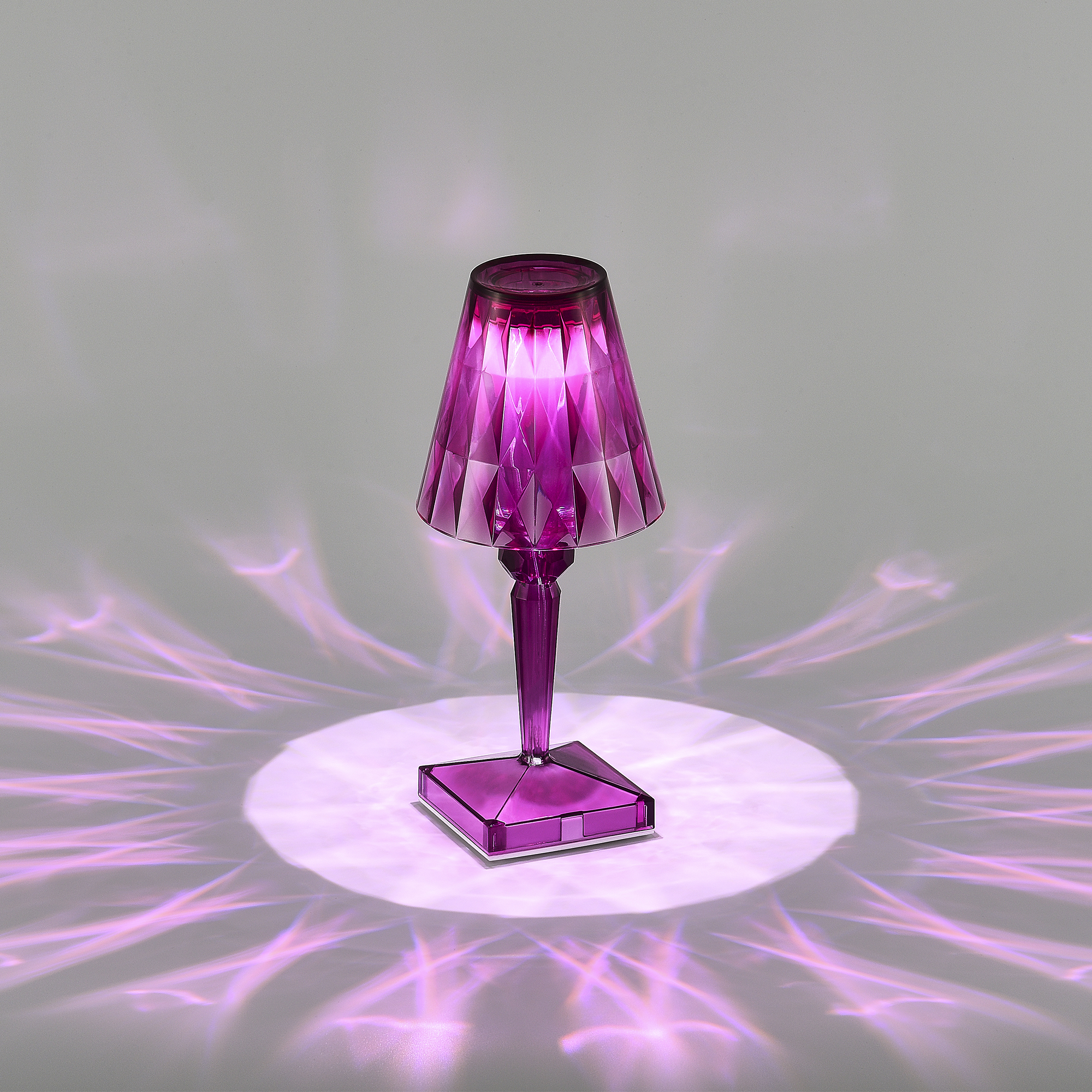 SL1010.704.01 Прикроватная лампа ST-Luce Фиолетовый/Фиолетовый LED 1*2W 3000K - 6000K SPARKLE