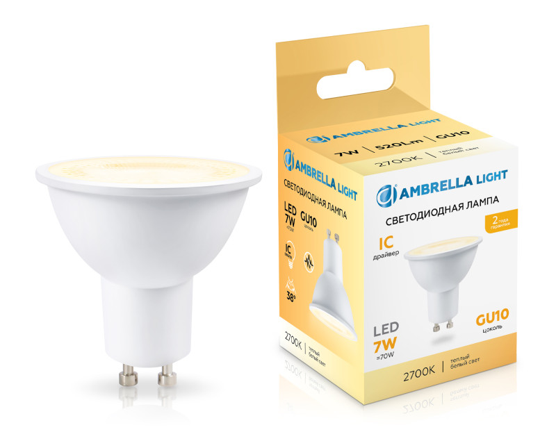 Светодиодная лампа Ambrella Light 190713