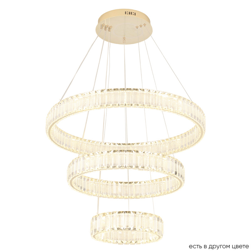 Каскадная люстра Crystal Lux MUSIKA SP150W LED GOLD