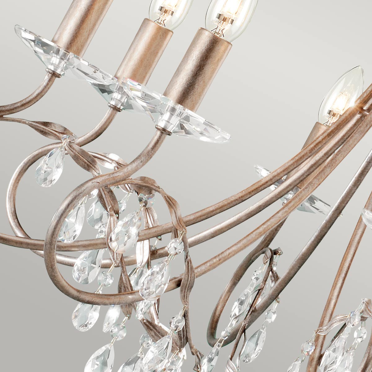 Люстра Elstead Interior, Арт. CRT8-SILVER-GOLD