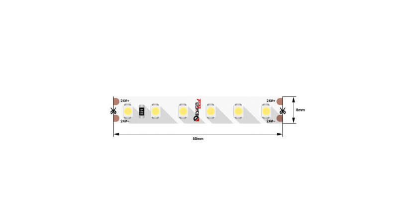 Лента DesignLed DSG3120-24-WW3-33