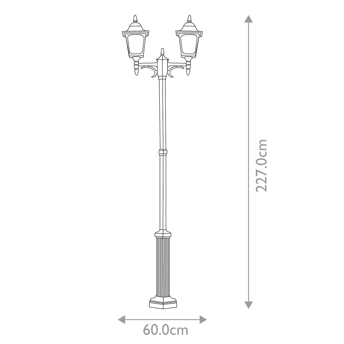 Фонарный столб Elstead Exterior, Арт. CP8-BLACK