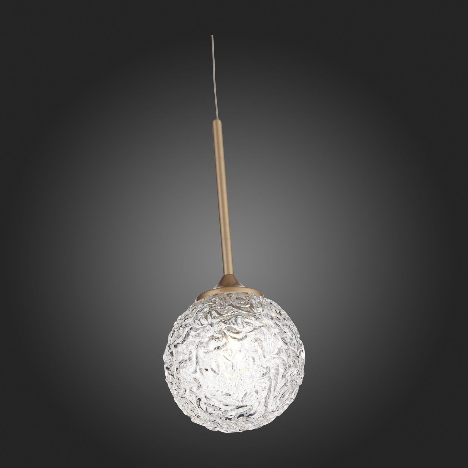 SL1152.203.01 Подвес ST-Luce Золотистый/Прозрачный G9 LED 1*5W ARCOBALINO