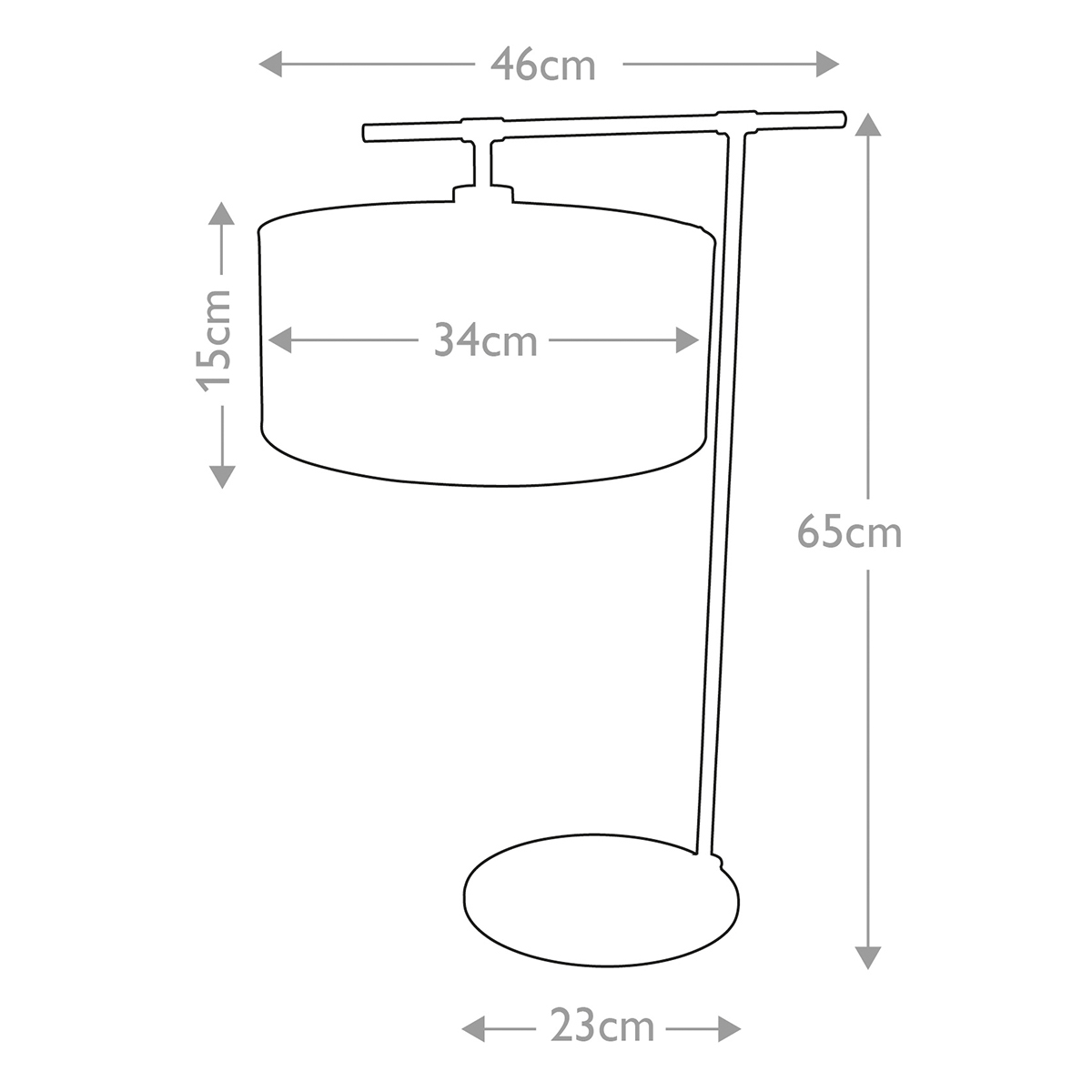 Настольная лампа BALANCE-TL-BRPB Elstead, арт. BALANCE-TL-BRPB