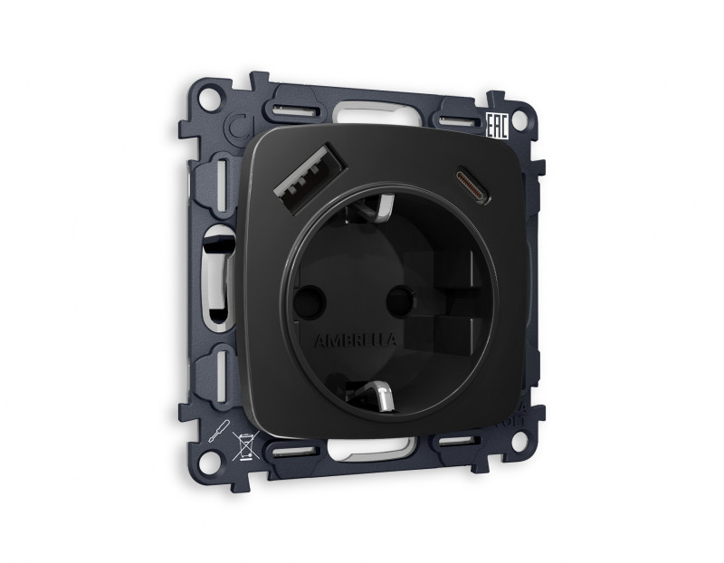 Розетка Ambrella Volt MO810010
