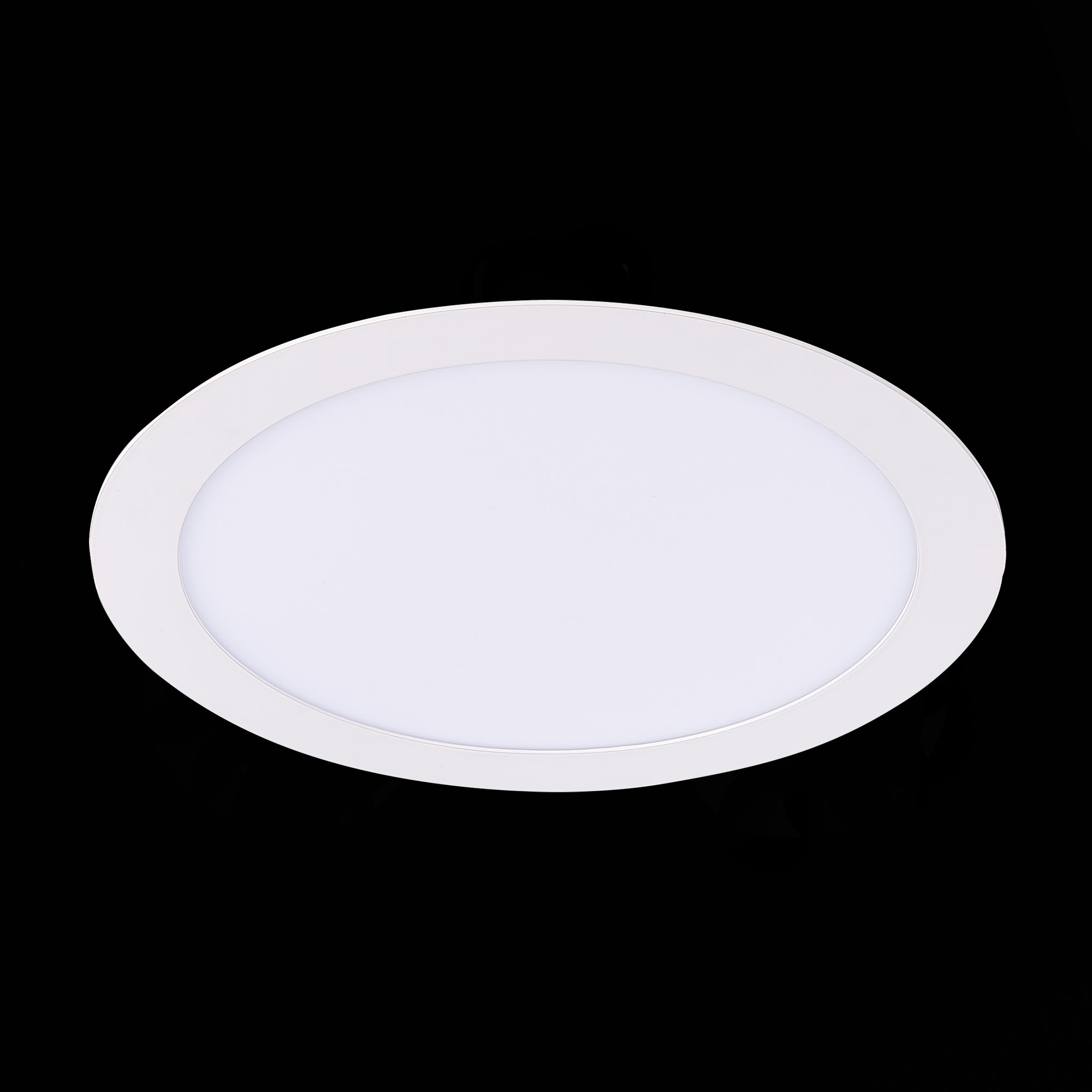 ST209.538.18 Св-к встр. Белый LED 1*18W 3000K 1 296Lm Ra80 110° IP20 D225xH8 90-265V Встраиваемые светильники