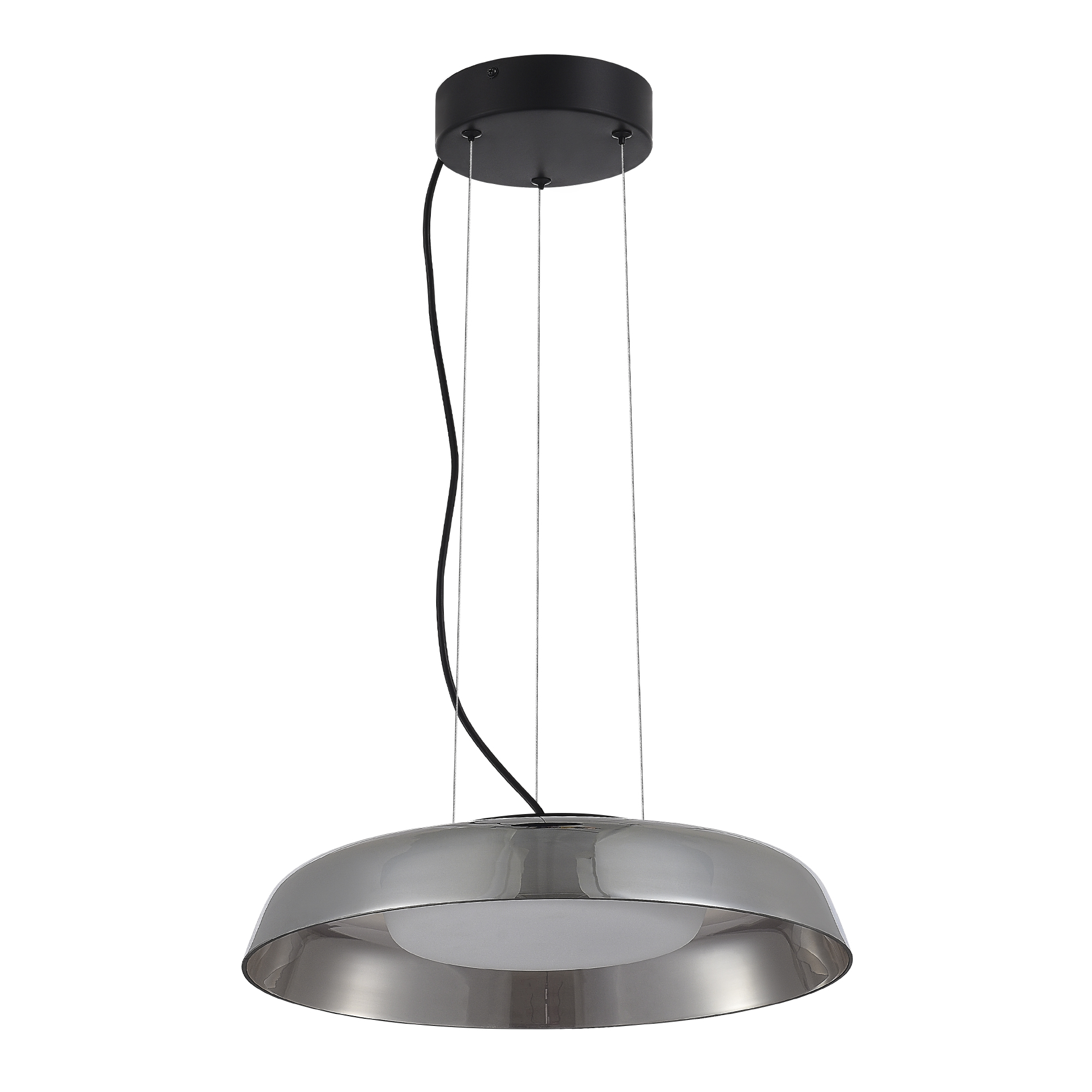 SL6019.413.01 Светильник подвесной ST-Luce Черный/Дымчатый, Белый LED 1*36W 3000K FORAY