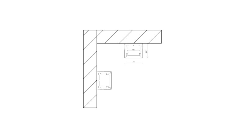Профиль DesignLed LS.1613-W-R