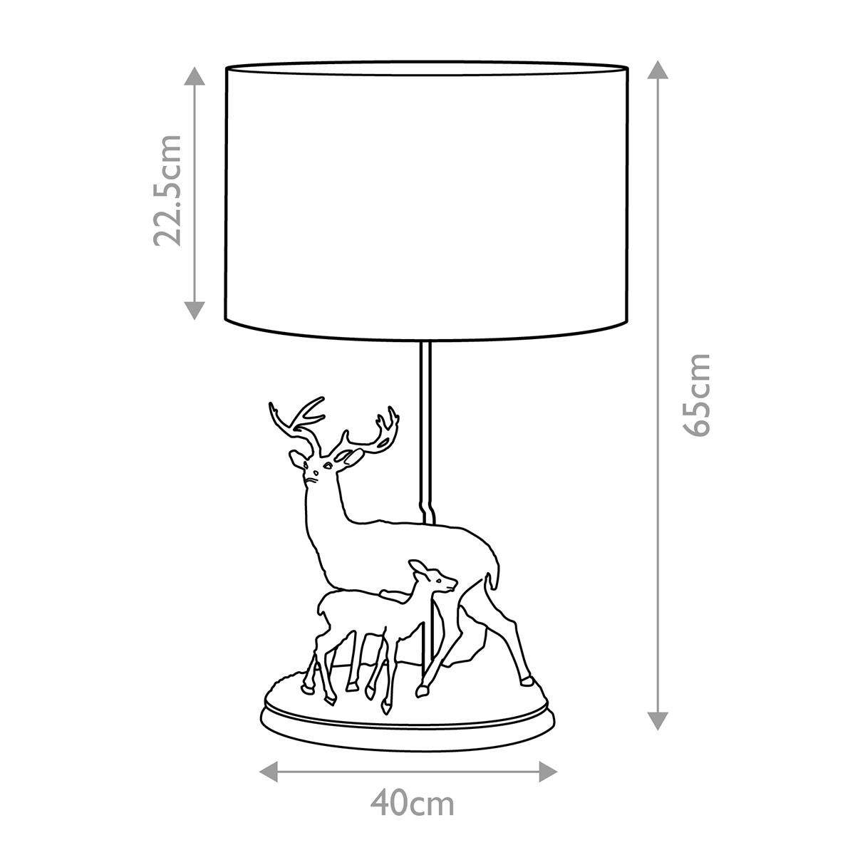 Настольная лампа Elstead Lighting , Арт. DL-AMELIA-TL