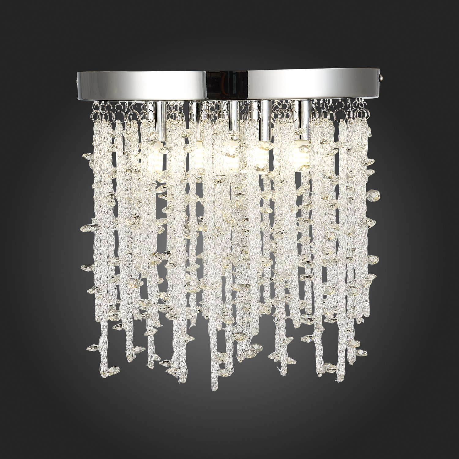 SLE103302-05 Светильник потолочный Хром/Прозрачный G9 LED 5*3W LUCCHIO
