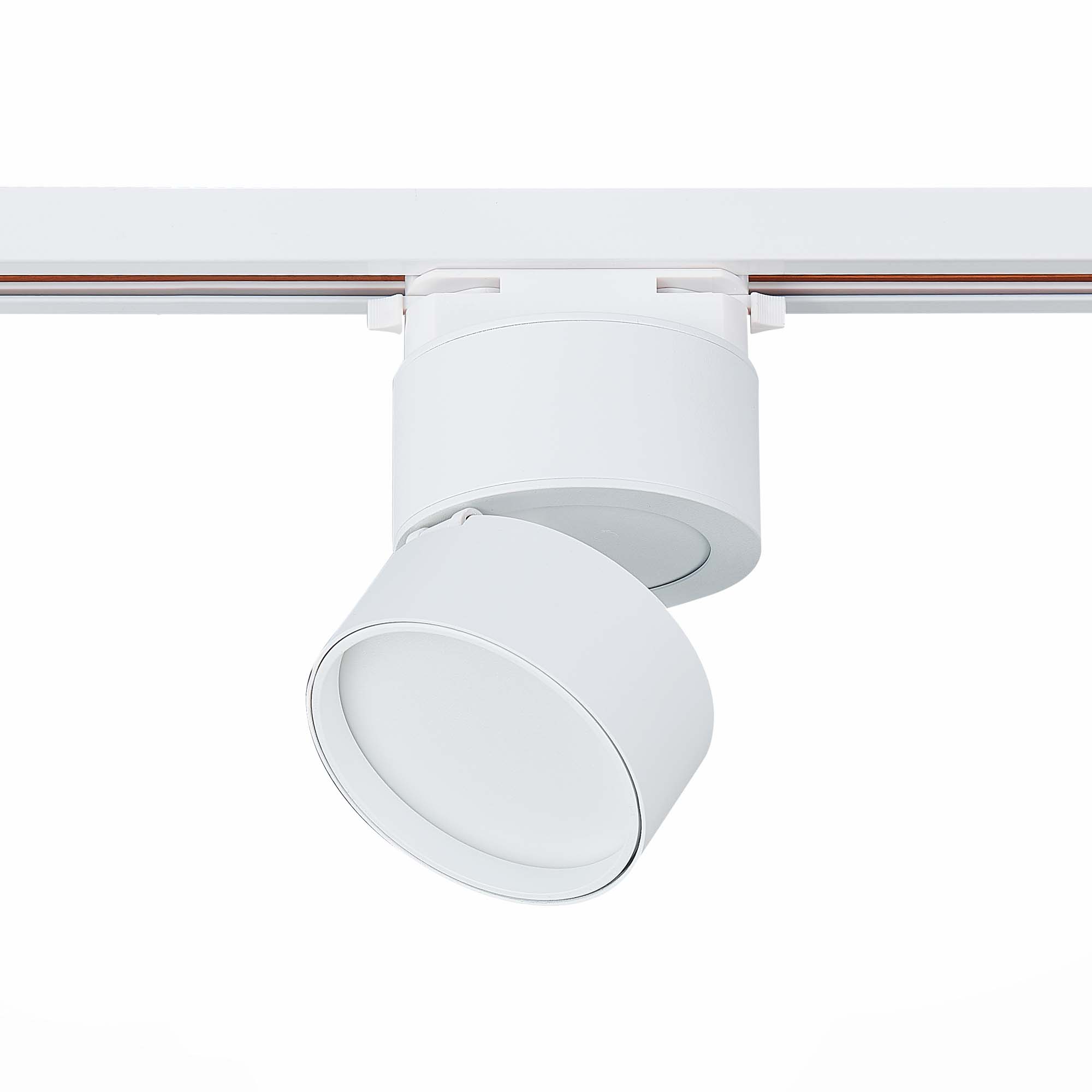 ST651.536.09 Св-к трек. Белый LED 1*9W 3000K 720Lm Ra>90 120° IP20 D85xH122 170-240VV BASE