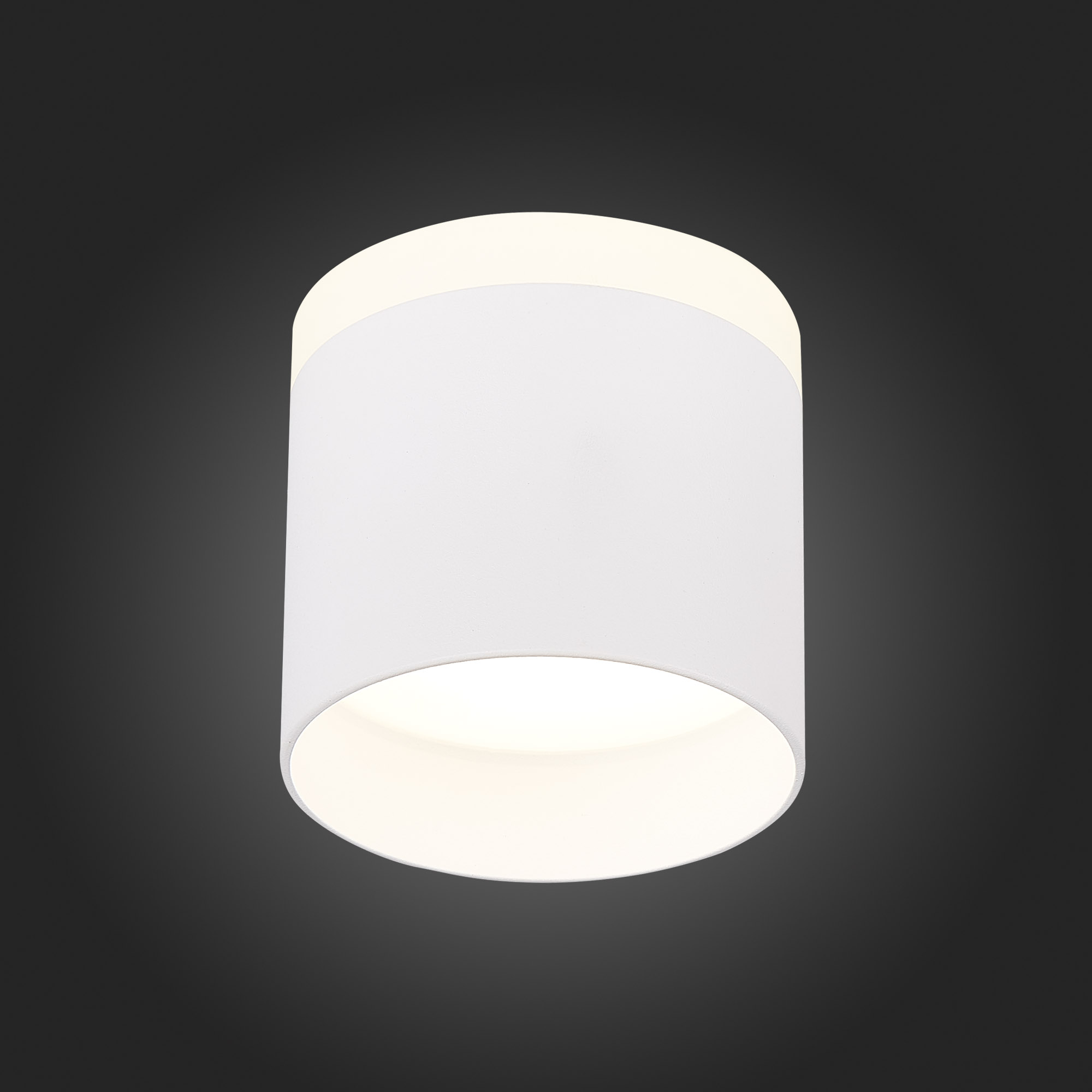 ST102.542.09 Светильник потолочный Белый LED 1*9W 4000K 702Lm Ra>80 120° IP20 D79xH75 170-240V Накладные светильники