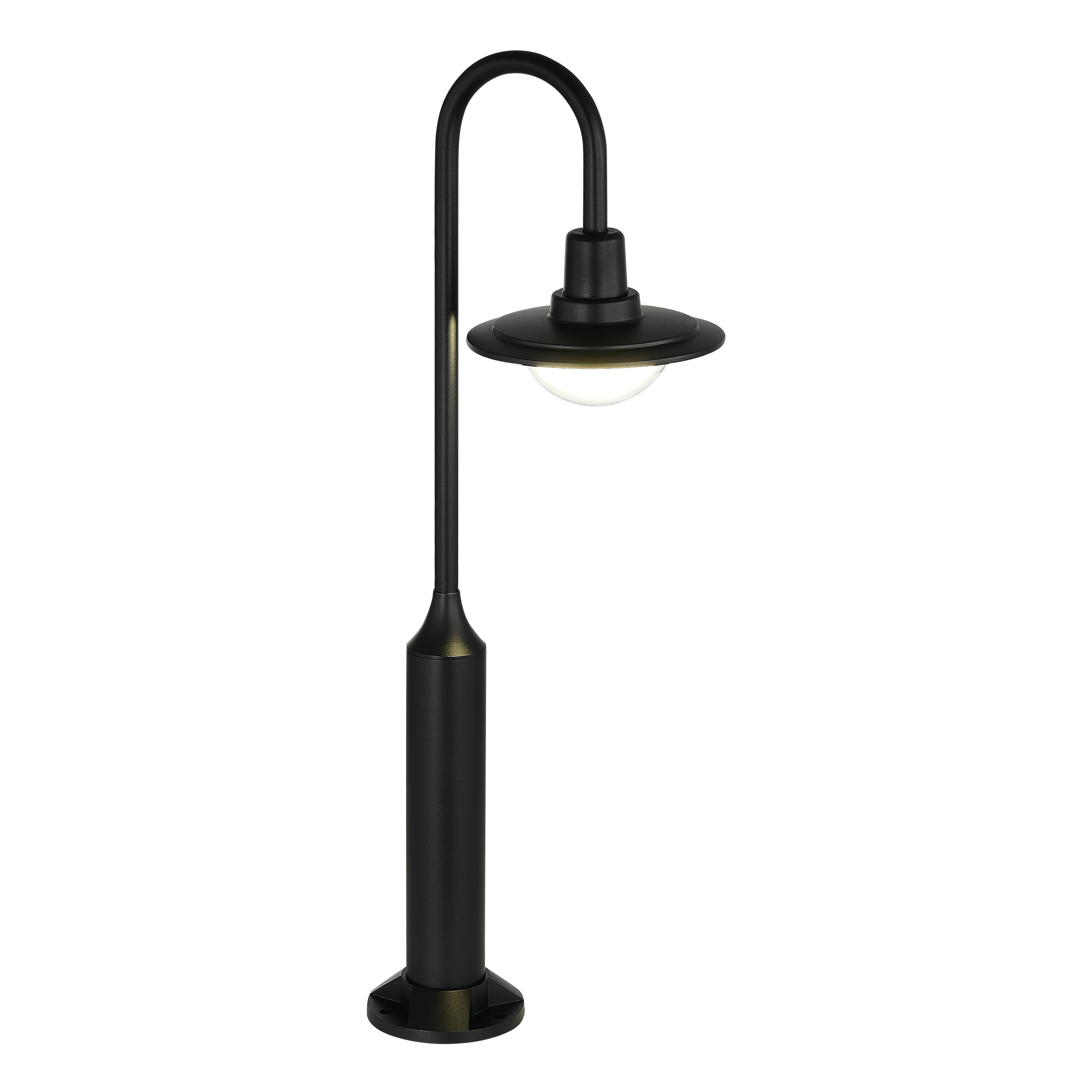 SL9512.405.01 Светильник уличный напольный ST-Luce черный/Прозрачный LED 1*10W 4000K PROCHE
