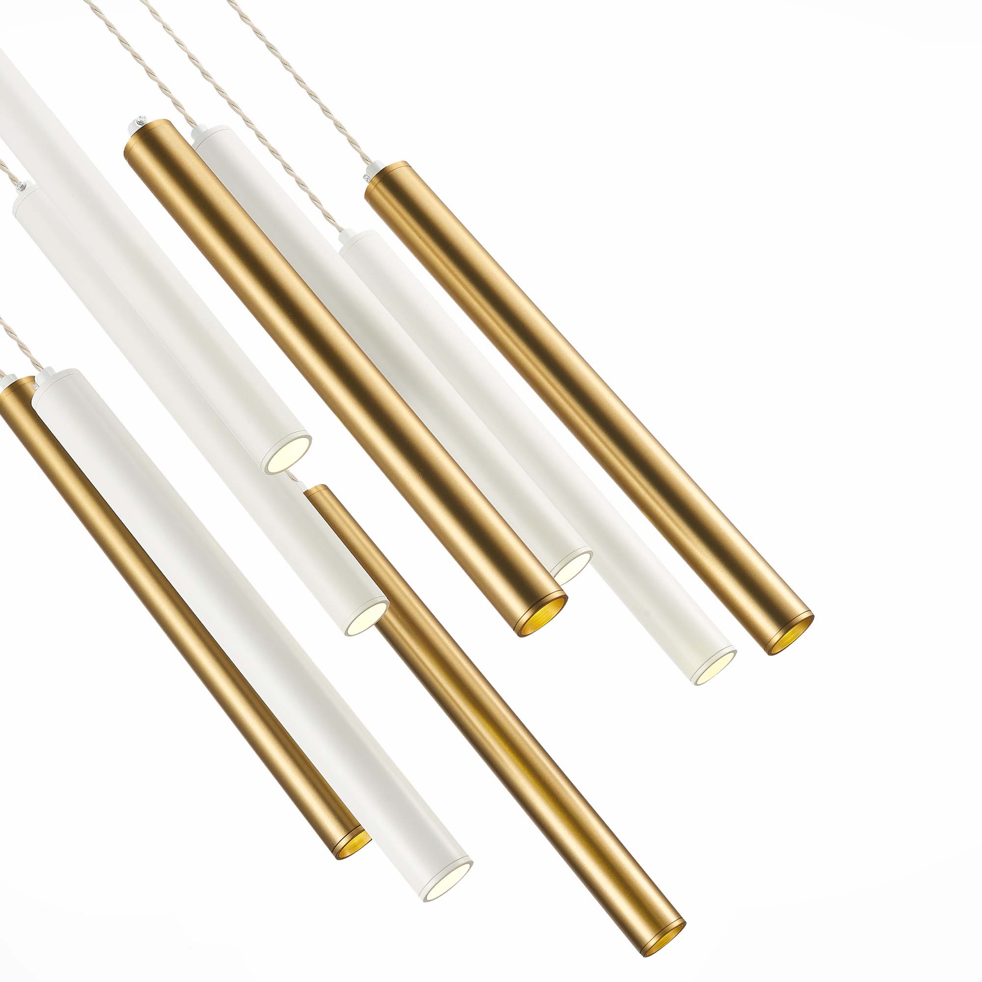 ST153.543.27 Светильник подвесной Белый LED 1*27W 4000K 2 295Lm Ra  IP20 D350xH1 500 180-240V Подвесные светильники
