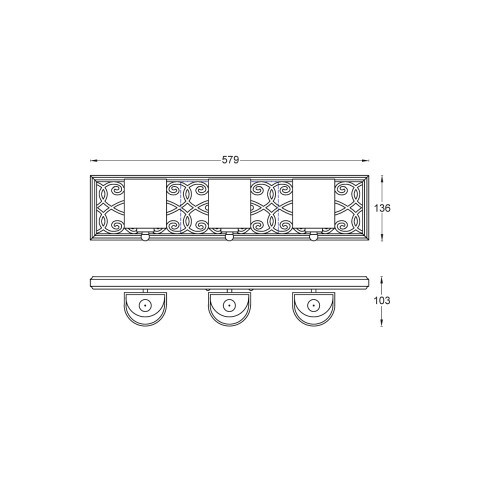 Бра Vele Luce VL4164W03