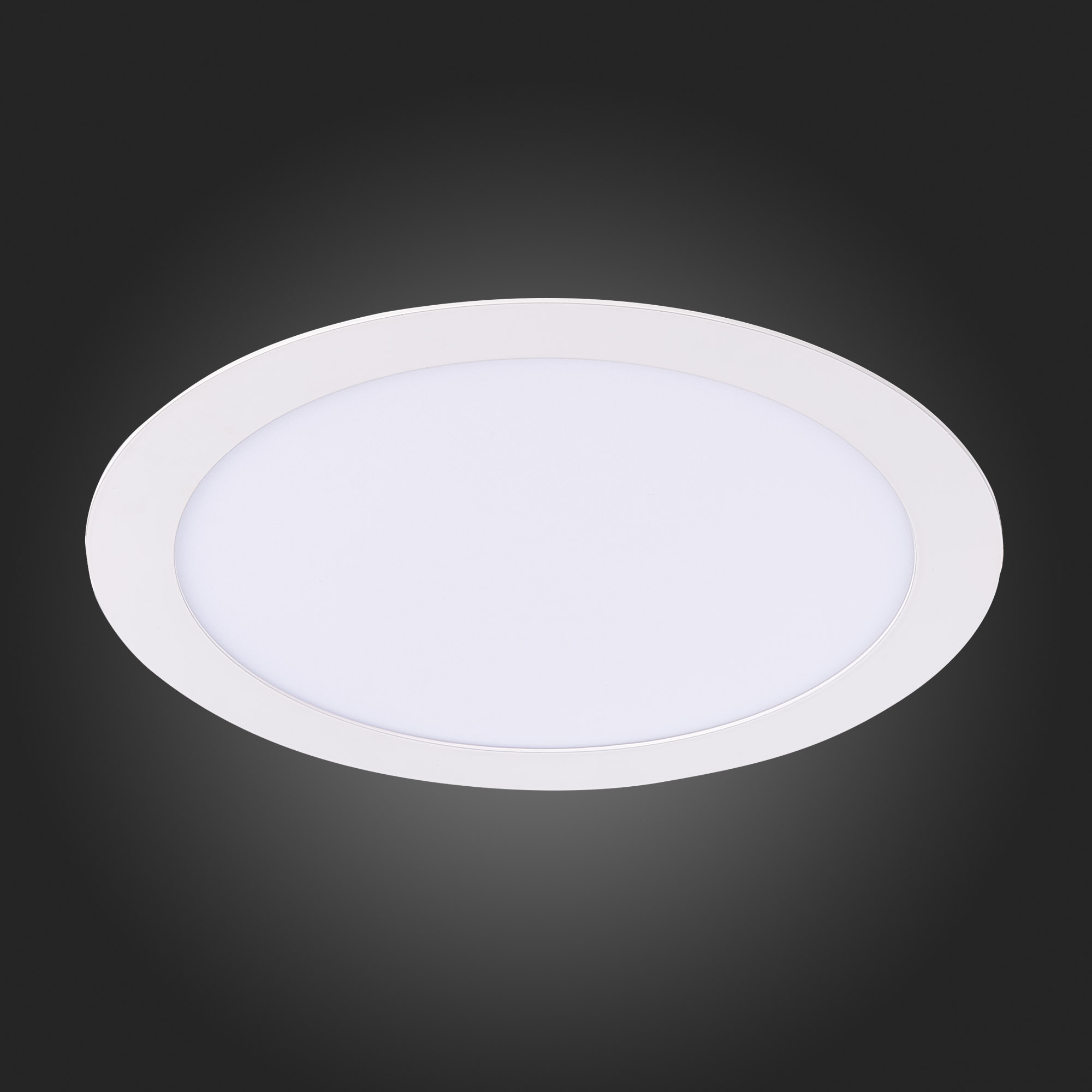 ST209.548.18 Св-к встр. Белый LED 1*18W 4000K 1 350Lm Ra80 110° IP20 D225xH8 90-265V Встраиваемые светильники
