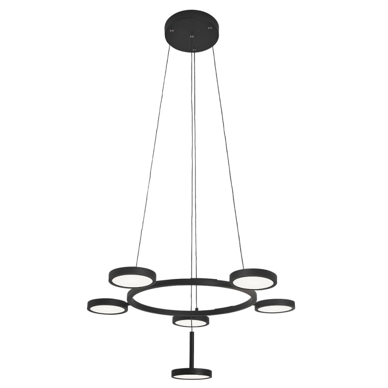 Подвесная люстра Crystal Lux CLT 027C6 D700 BL