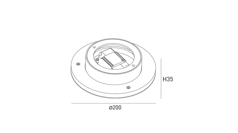 Бра DesignLed ML-R200-WH-WW