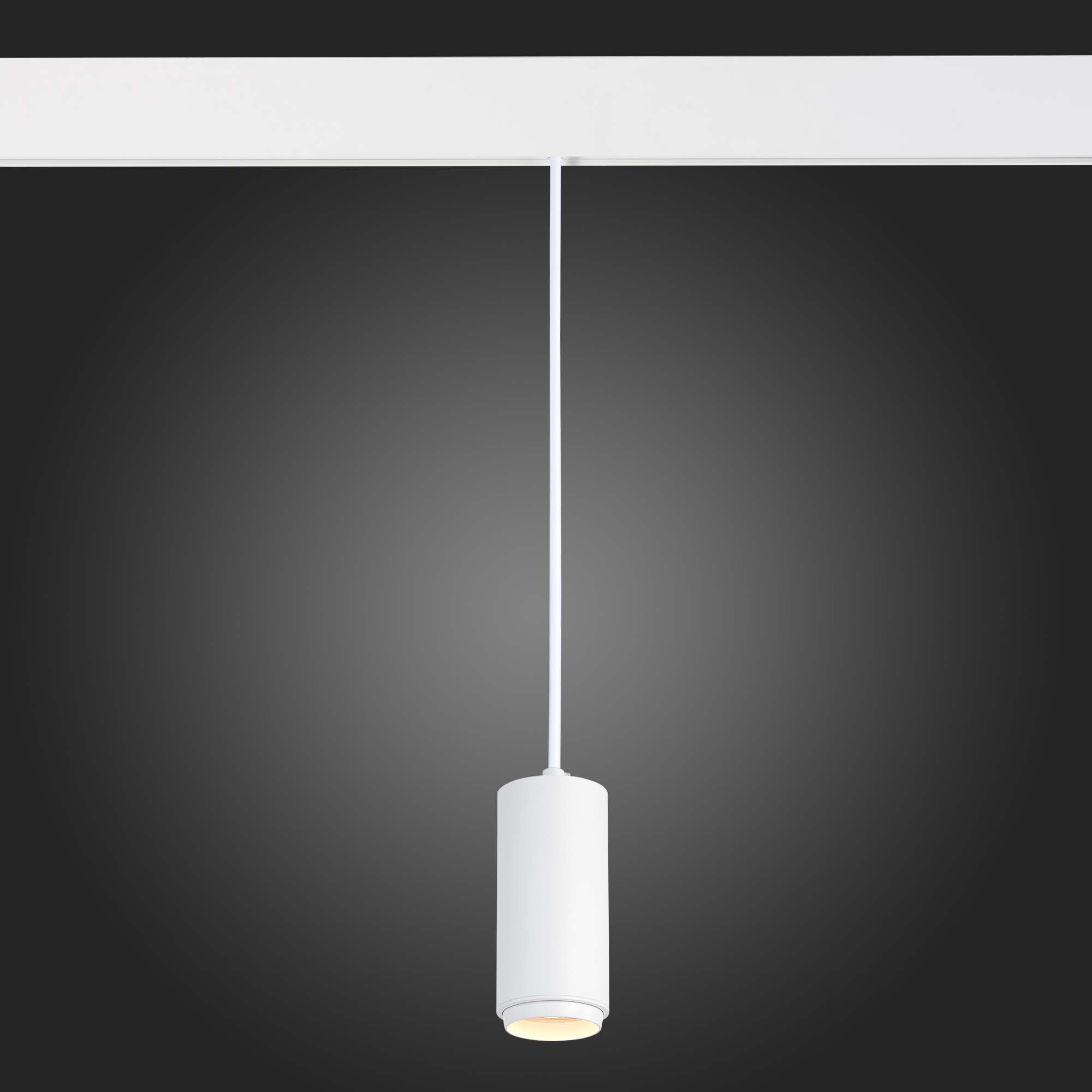 ST357.533.06 Магнитный трековый светильник подвесной ZOOM Белый LED 1*6W 3000K 667Lm Ra>80 10-60° IP SKYLINE 48