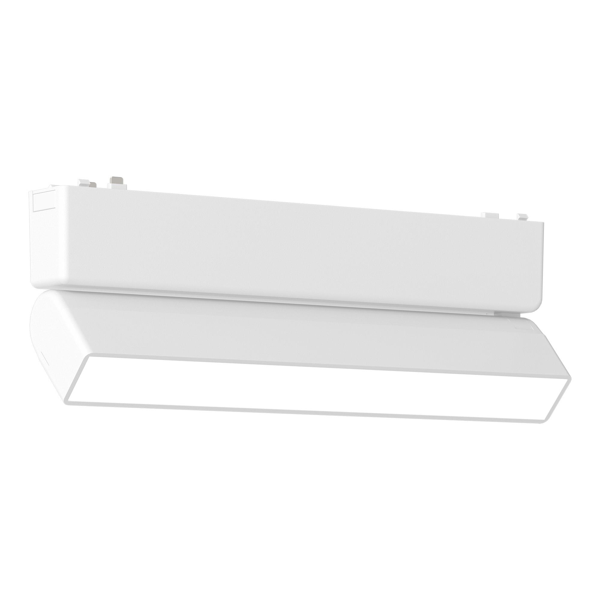 ST676.536.10 Магнитный трековый светильник Белый LED 1*10W 3000K 530Lm Ra>90 IP20 L230xW26xH82 48V SKYFLAT
