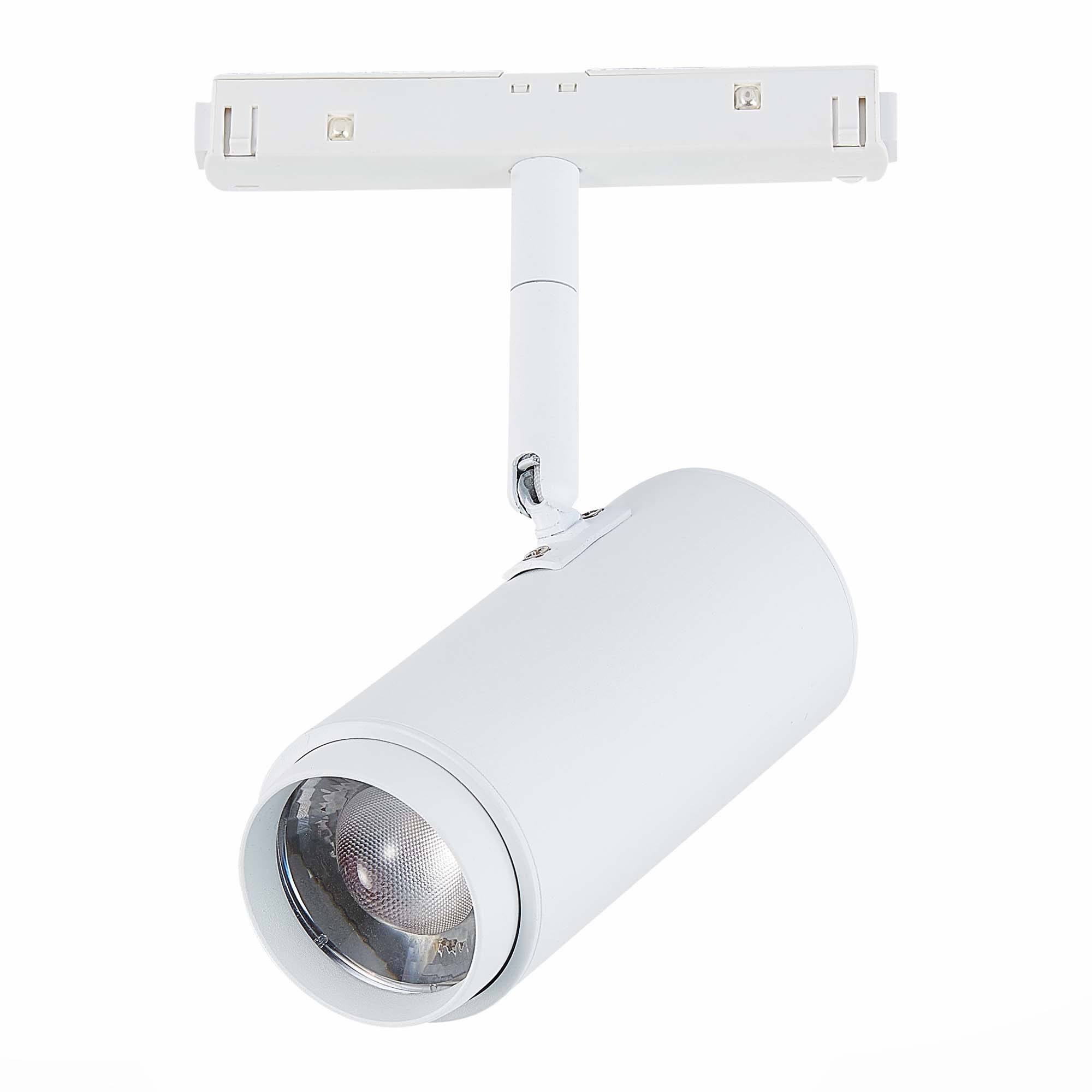 ST357.536.06 Магнитный трековый светильник ZOOM Белый LED 1*6W 3000K 667Lm Ra>90 10-60° IP20 L137xW5 SKYLINE 48