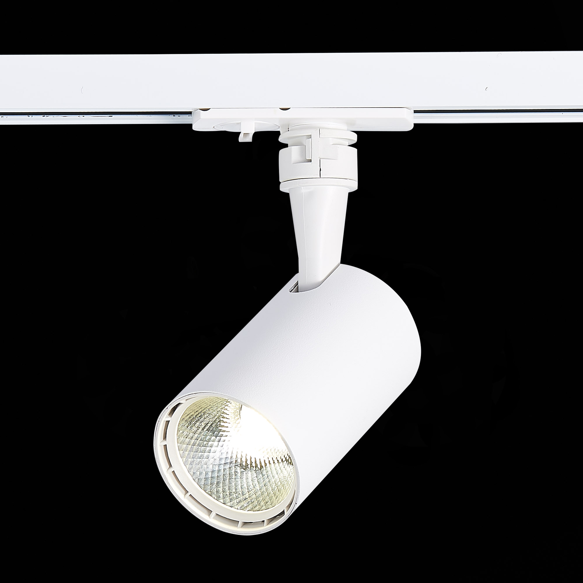 ST351.536.10.24 Св-к трек. Белый LED 1*10W 3000K 900Lm Ra?80 24° IP20 L98xW59xH154 100-240V BASE