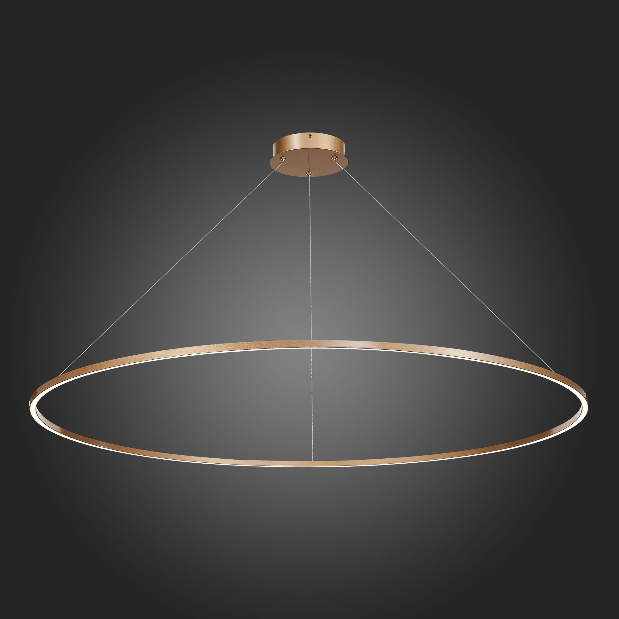 ST605.203.72 Cветильник подвесной SMART ST-Luce Золотистый/Белый LED 1*72W 2800-6500K AURA