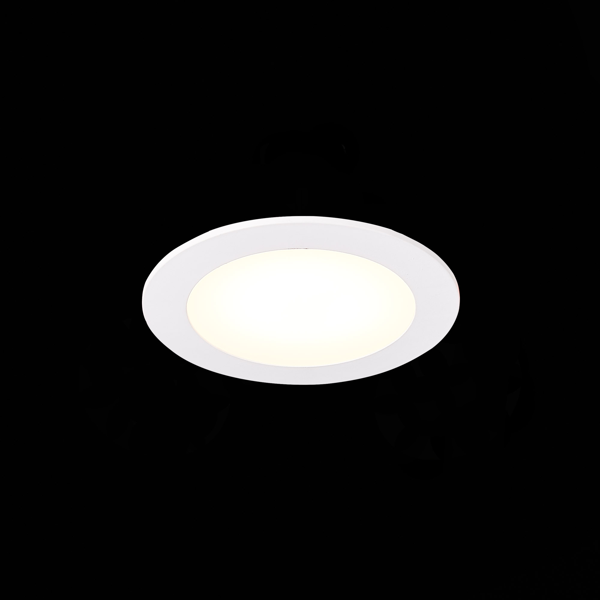 ST209.548.06 Св-к встр. Белый LED 1*6W 4000K 370Lm Ra80 110° IP20 D120xH8 90-265V Встраиваемые светильники