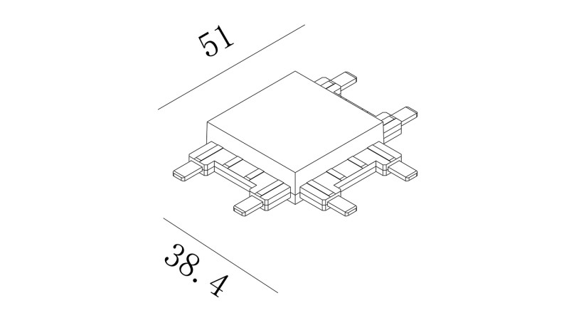Коннектор SWG pro CN-SLIM-BL-T