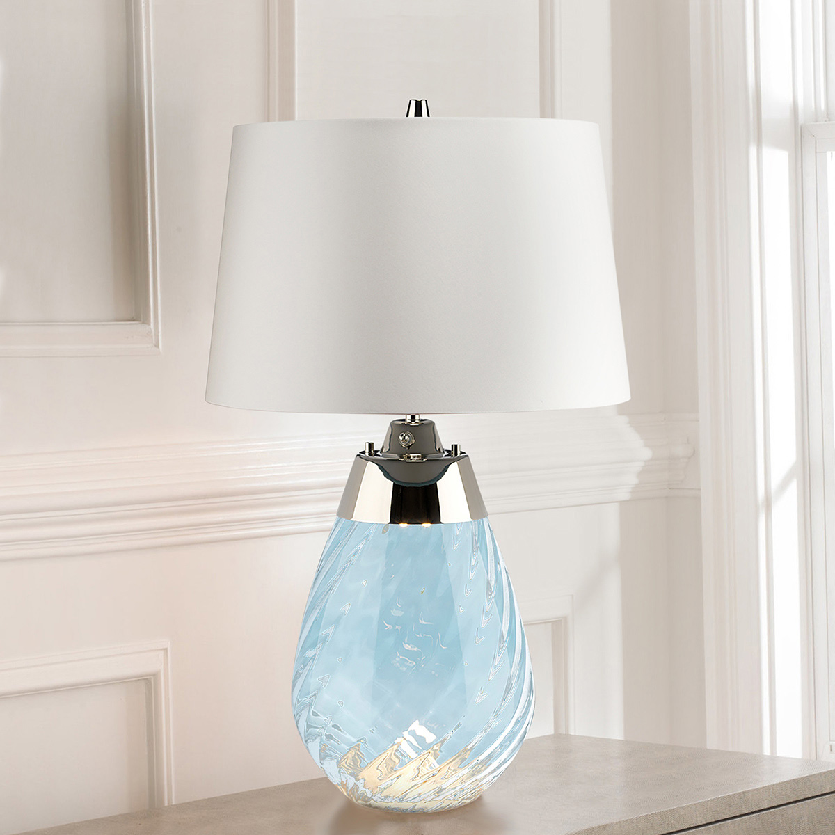 Настольная лампа Elstead Lighting, Арт. LENA-TL-S-BLUE-OWSS