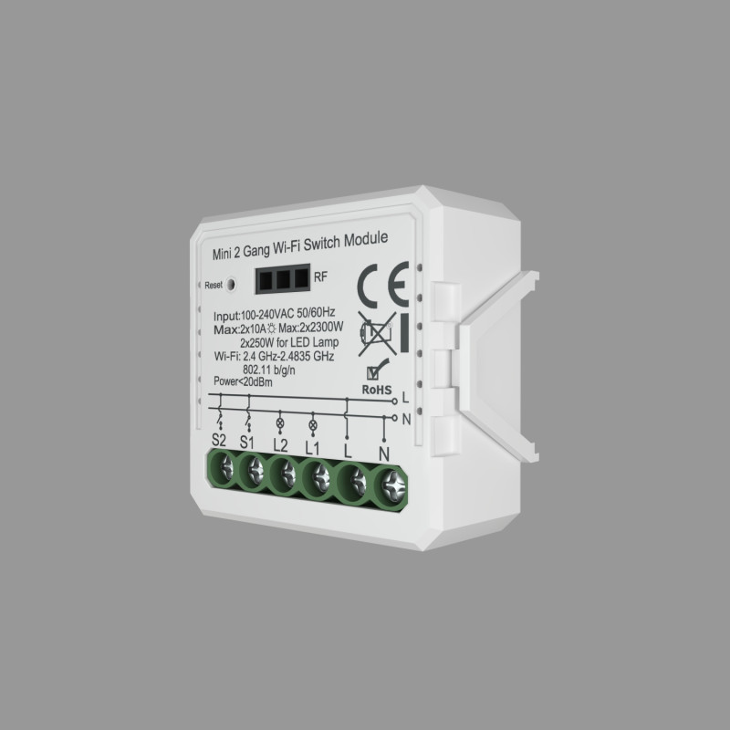 Wi-Fi реле Denkirs RL1002-SM
