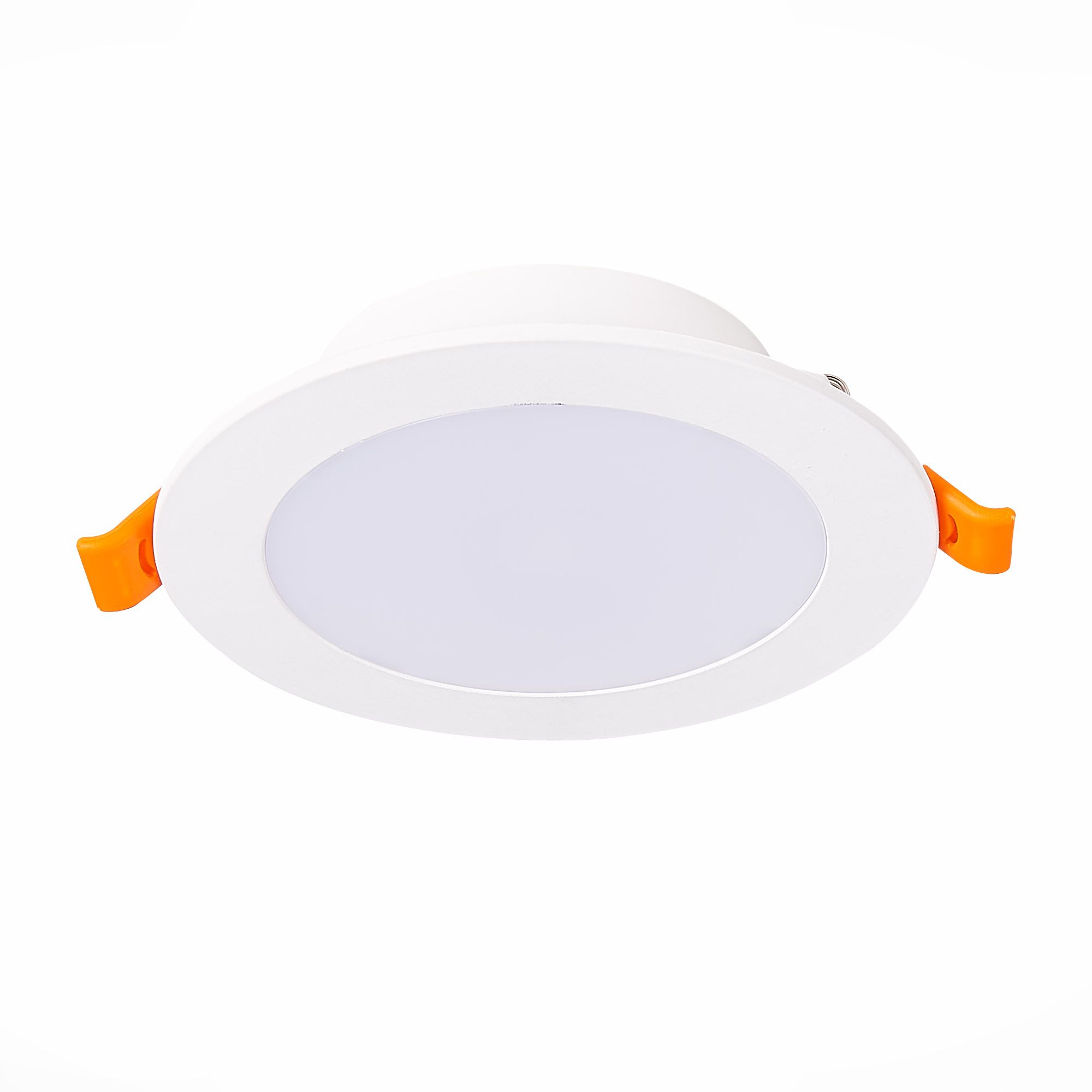 ST212.508.10 Св-к встр. Белый LED 1*10W 3000K/4000K/6000K 850Lm Ra80 110° IP20 D120xH30 220-240V Встраиваемые светильники