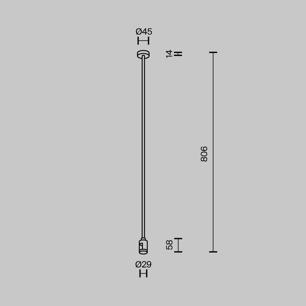 Комплектующие для трековой системы Technical TRA159C-SL1-PT