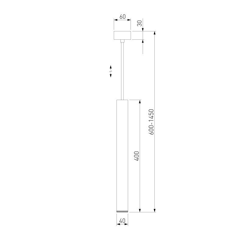 Подвесной светильник Elektrostandard 50245 LED 7W 4200K золото